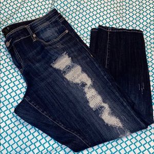 Torrid Premium Boyfriend Distressed Jeans